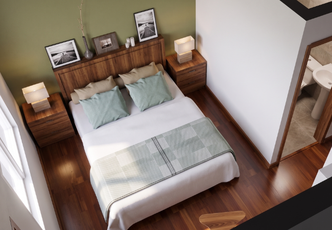 Diseño de dormitorio en San Borja