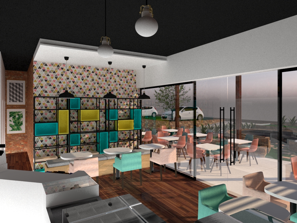 Diseño de Heladería - Oniria Arquitectura - 952390702