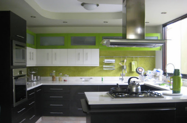 cocina color verde