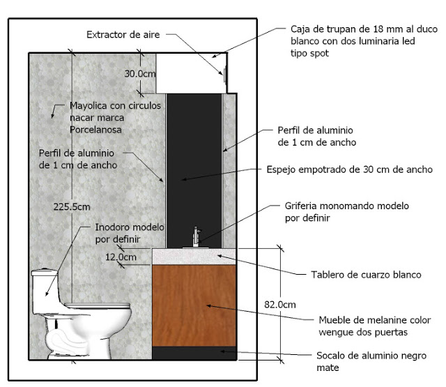 Diseño de baños residenciales - Oniria Arquitectura - 952390702