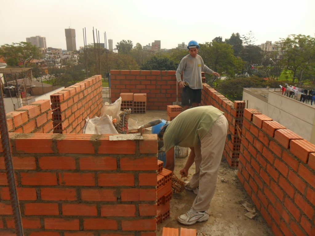 construcción de muros 
