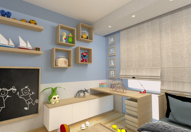 Dormitorio de niños