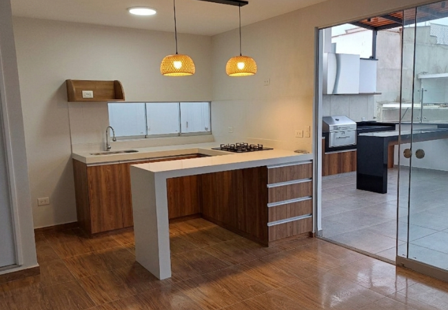 Construcción de Cocina en casa de playa
