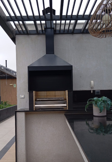 Campana para parrilla de áreas comunes