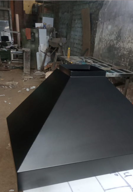 Fabricación de campanas piramidales