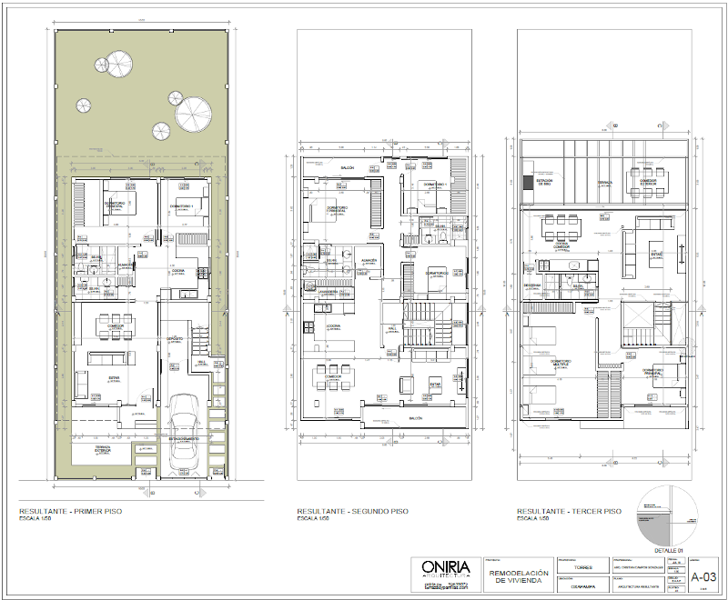 Propuesta arquitectónica de remodelación y ampliación de casa de campo multifamiliar 