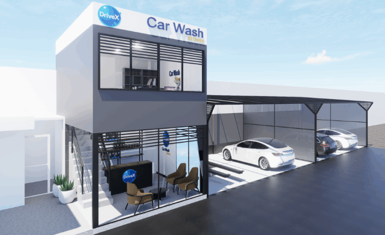 Diseño de car wash en Lima