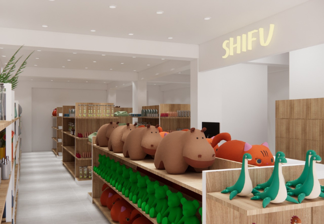 Iluminación de local comercial 