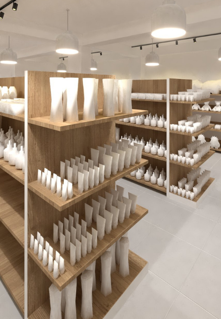 Estantes para locales comerciales 