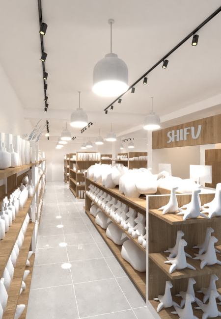 Diseño de tienda de importaciones 