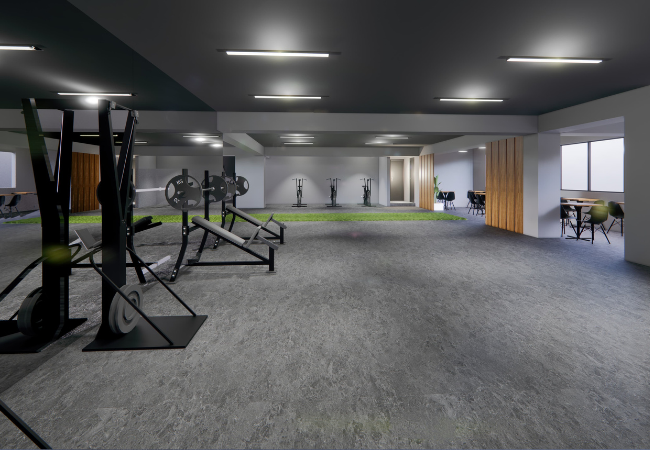 Area de maquinas de gimansio 