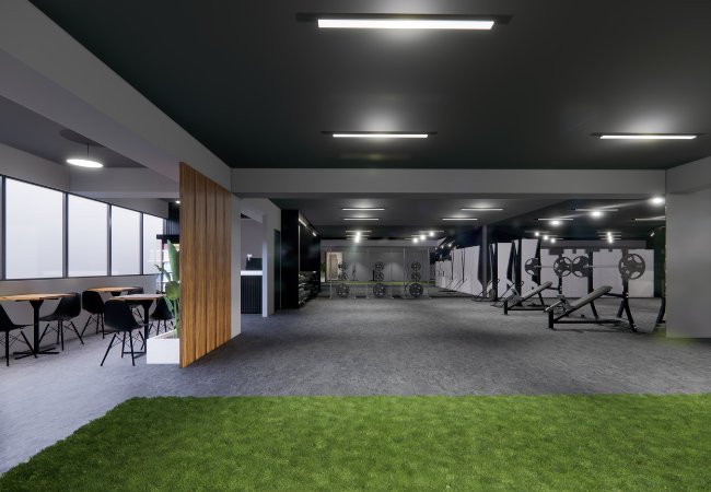Diseño de Gimnasio Phoenix Fitness Center