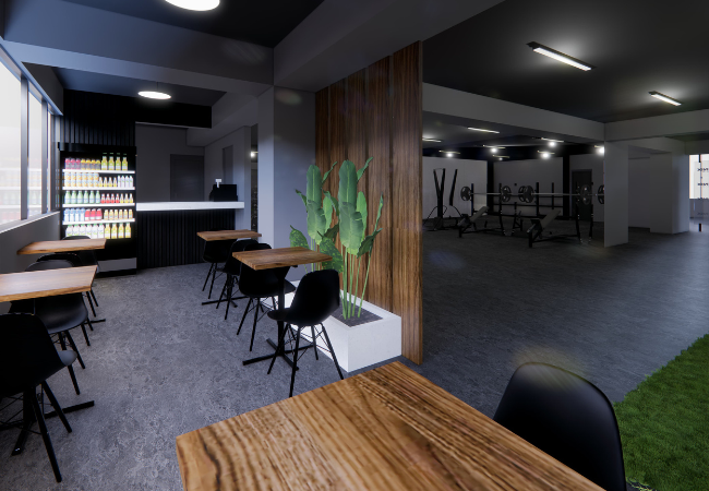 Cafetería del Gimnasio Phoenix Fitness Center