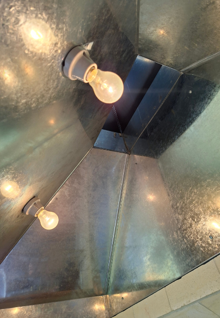 Campanas con doble foco interior