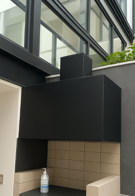 Campanas rectangulares para parrillas Oniria 