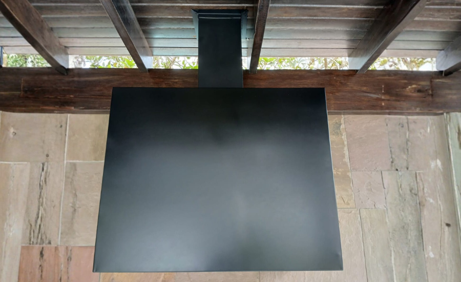 Campanas rectangulares para parrillas