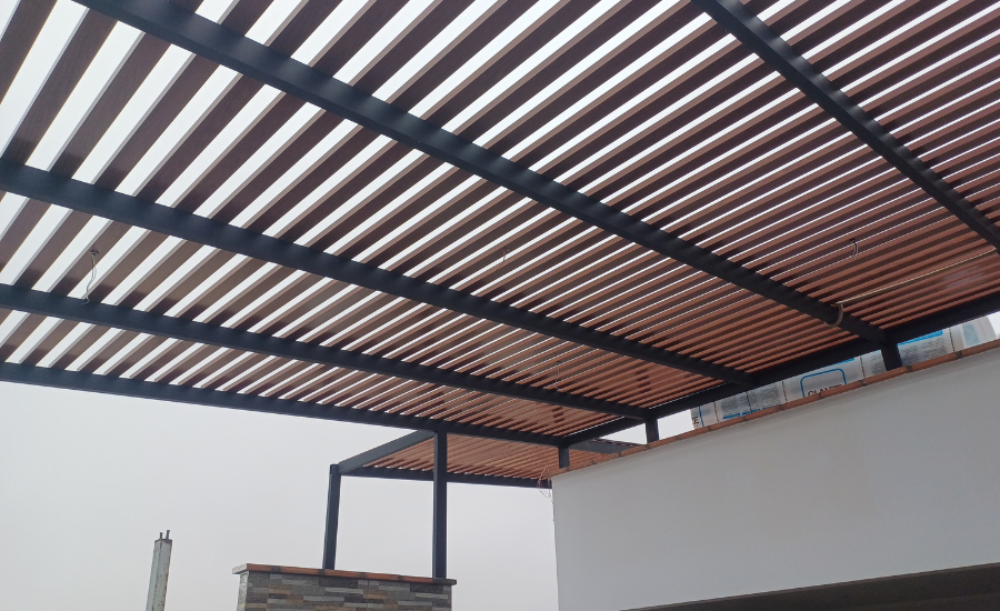 Cotiza tu sol y sombra de aluminio tacto madera