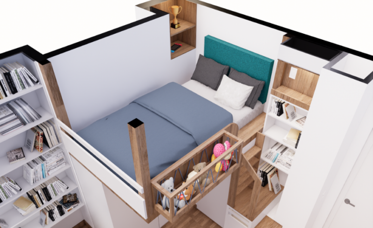 Diseño de dormitorio infantil