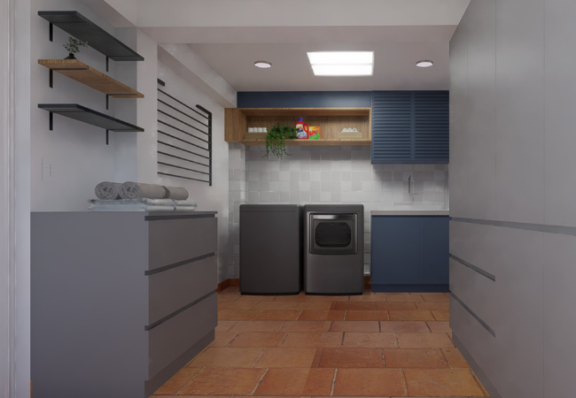 Diseño de lavanderías para casas