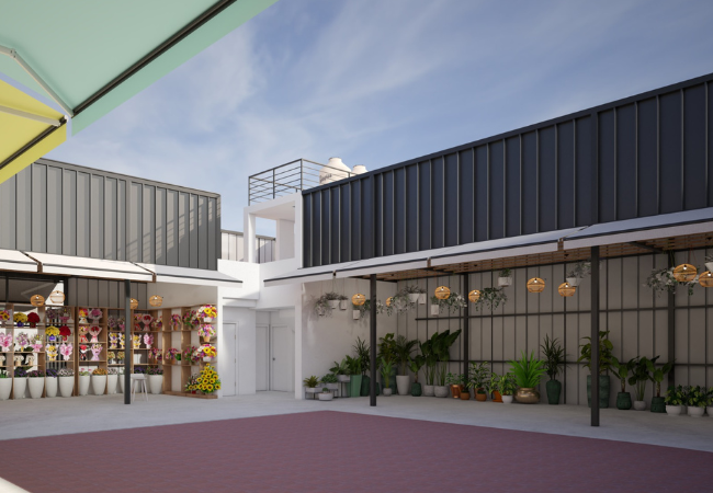 Diseño interior de vivero en Lima