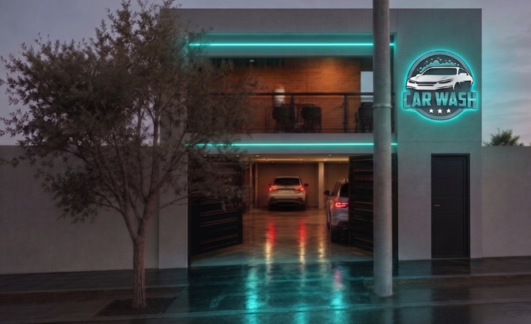 Diseño de fachadas para car whases en Lima