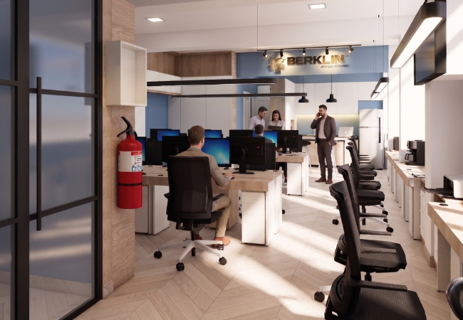 Diseño de interiores de oficinas